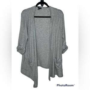 Forever 21 Gray Cardigan Sz Large